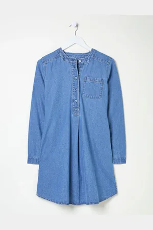 Fat Face FatFace Aida 100% Cotton Cord Tunic Dress AU 18 R