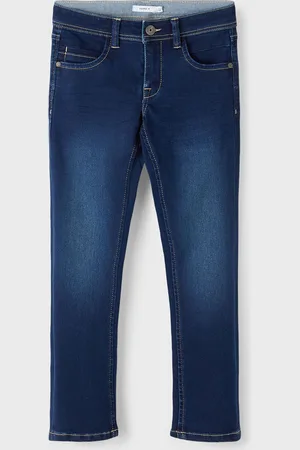 NAME IT Dark Blue Boys Slim Fit Jeans 7 Years (122cm)