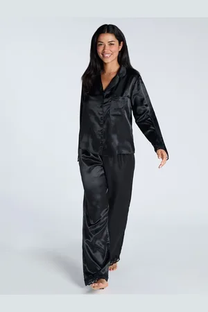 Boux Avenue Amelia Satin Long Pyjamas Set AU 8