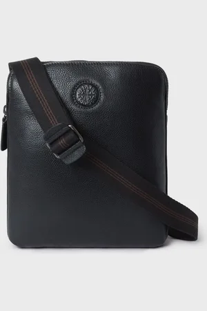Osprey The Small Compass Leather Messenger Black Bag One