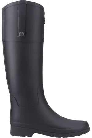 Hunter Refined Riding Boot Black Wellies AU 6 (EU 37)