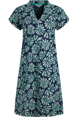 Weird Fish Suffolks 100% Cotton Printed Jersey Dress 12