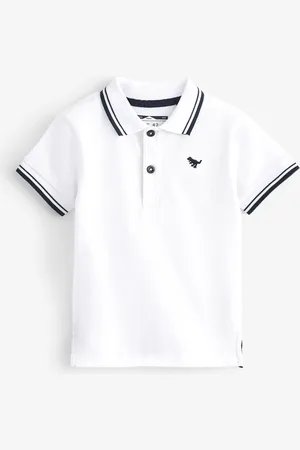Next 100% Cotton Short Sleeve Polo Shirt (3mths-7yrs) 9