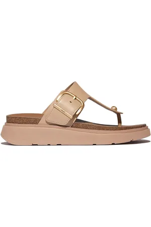 FitFlop Gen Buckle Leather Toe Post Sandals AU 7 (EU 38)