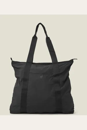 Accessorize Black Packable Travel Tote Bag One