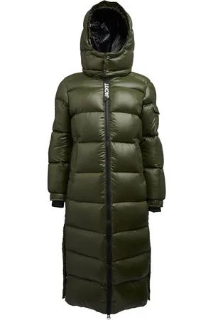 Jack1t EZ Slick Puffer Hooded Ultra Long Coat L