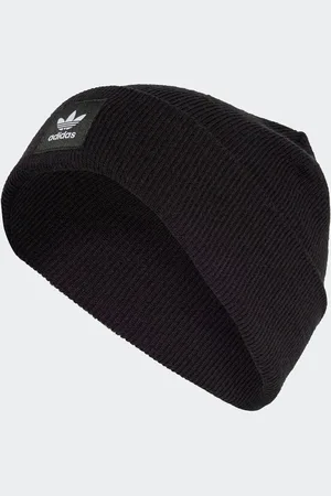 adidas Black Cuff Knit Hat One