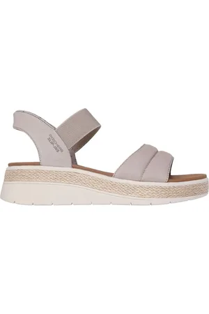 Skechers Grey Gold Bobs Sun Ray Slip In Sandals AU 8 (EU 39)