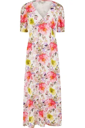 Yumi Floral Midi Dress AU 10