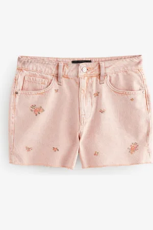 Next Turn Up Embroidered 100% Cotton Shorts AU 16