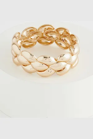 Next Gold Tone Diamond Stretch Bracelet One