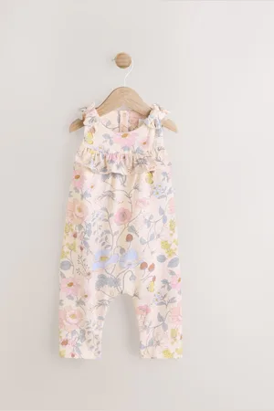 Next Pink Floral Baby Long Leg Romper (0mths-3yrs) 3