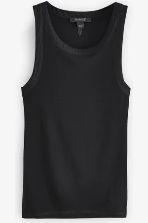 AllSaints AllSaints Black Rina Tank Top AU 8