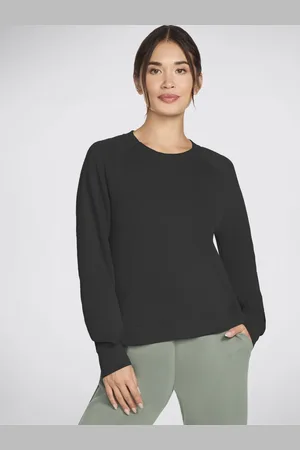 Skechers Black Skechluxe Elevate Crew Neck Sweatshirt XXL