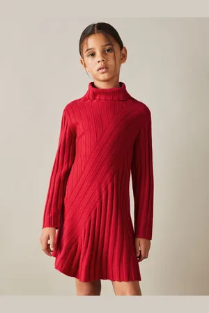 Reiss Cady 9-13 yrs Knitted Roll Neck Dress 9