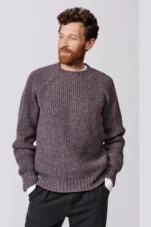 Aubin Markby Twist Purple Crew Jumper L
