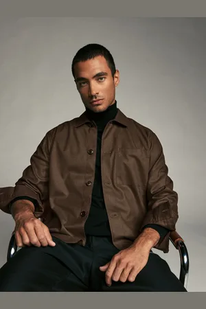 Next Regular Fit Button Through Overshirt XL