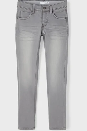 NAME IT Grey Boys Slim Fit Jeans 5 Years (110cm)