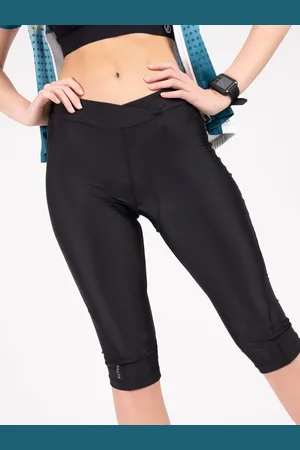 Dare 2B Worldly Gel Cycling Capri 3/4 Black Leggings AU 14