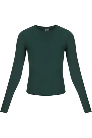 Sweaty Betty Green Essential Sculpt Long Sleeve Top S