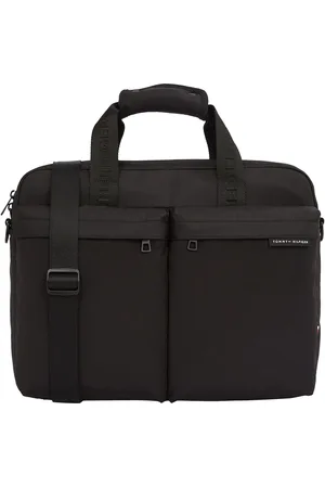 Tommy Hilfiger Black Laptop Bag One