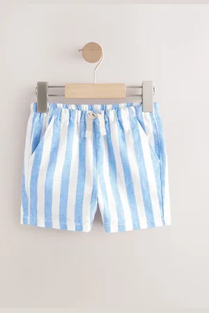 Next Linen Blend Pull-On Shorts (3mths-7yrs) 3