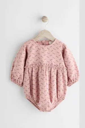 Next Pink Ditsy Floral Baby Bloomer Romper (0mths-3yrs) 12