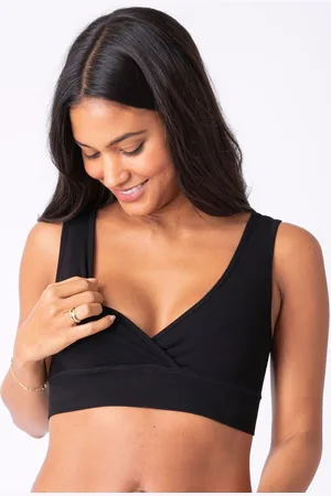 Séraphine Black Bamboo Maternity & Nursing Sleep Bras