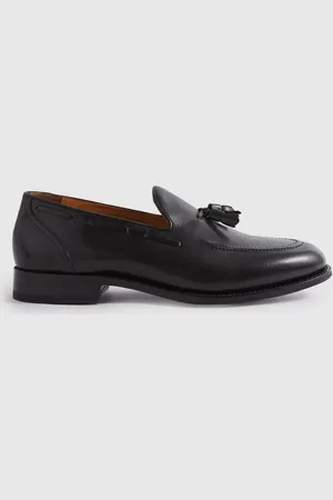 Reiss Clayton Leather Tassel Loafers AU 7 (EU 41)