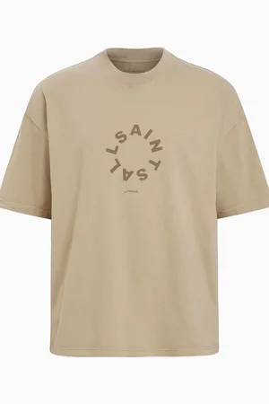AllSaints AllSaints Brown Tierra Shortlsleeve Crew T-Shirt XL