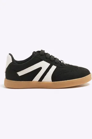 River Island Black Boys Panel Trainers AU 11 (EU 29)