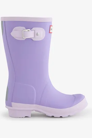 Hunter Purple Kids Originals Wellies AU 4 (EU 37)