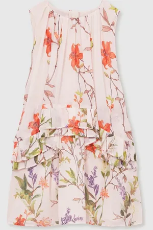 Reiss Luni 4-9 yrs Chiffon Tiered Dress 8