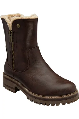 Lotus Brown Zip-Up Ankle Boots AU 9 (EU 41)