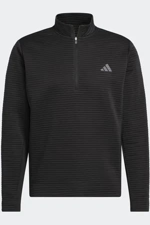adidas Ultimate365 Dwr Textured Quarter Zip Sweatshirt M Reg