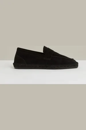 Reiss Cannes Suede Penny-Strap Espadrilles AU 10 (EU 44)
