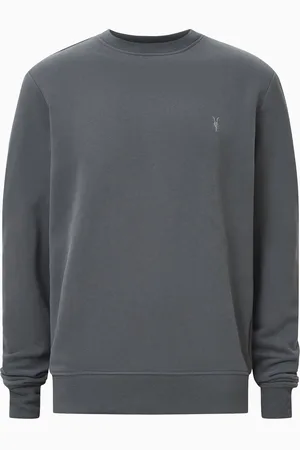 AllSaints AllSaints Carter Grey Raven 100% Organic Cotton Crew Sweater S