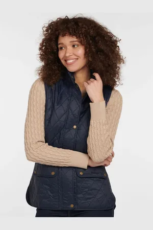 Barbour Navy Blue Otterburn Quilted Gilet AU 8