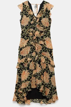 mint&berry Floral Print Midi Dress 12