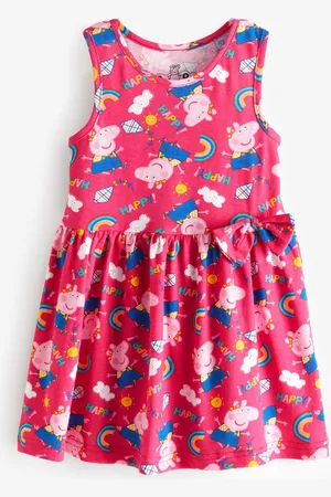 Character 100% Cotton Peppa Pig Dress 7