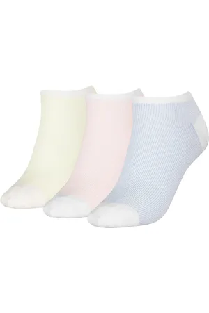 Tommy Hilfiger Multi Trainer Liner Socks 3 Pack AU 4 (EU 37)