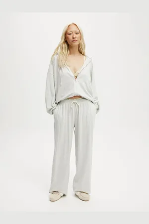 Cotton On Grey Light Weight Super Soft Wide Leg Trousers L