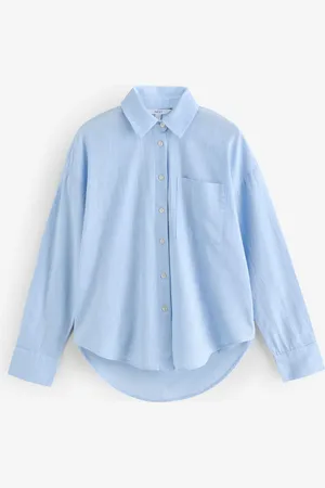 Next Long Sleeve Shirt With Linen AU 22