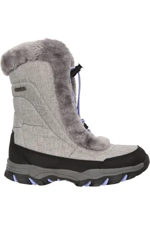 Mountain Warehouse Grey Ohio Youth Adaptive Snow Boots AU 2 (EU 34)