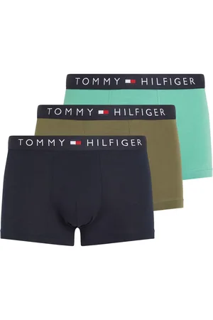 Tommy Hilfiger Green Trunks 3 Pack small