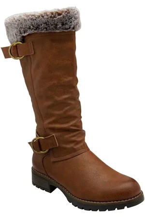 Lotus Brown Knee High Boots AU 8 (EU 39)