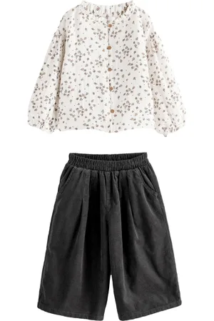 Next 100% Cotton Blouse and Co-ord Trousers Set (3mths-8yrs) 9