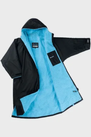 Dryrobe Black Advance Adult Long Sleeve Changing Robe M