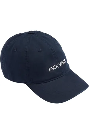 Jack Wills Blue Block Logo 100% Cotton Cap One