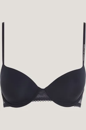 Tommy Hilfiger Blue Lace Back Detail Bra L